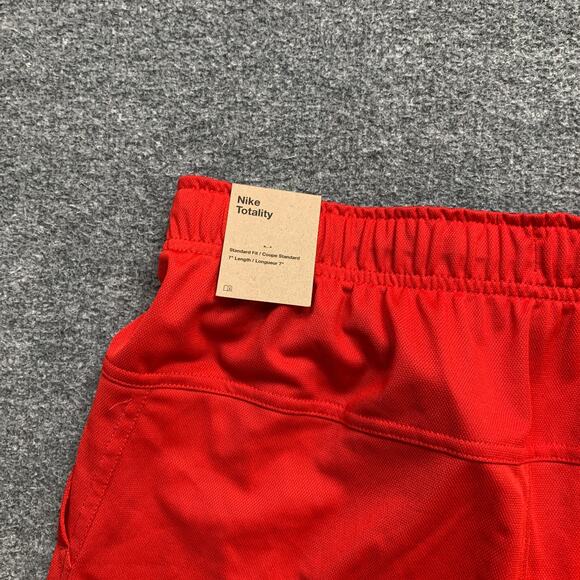 Nike Shorts Mens S Small Red Totality Dri Fit Unlined Versatile Gym Train Run - Picture 12 of 14